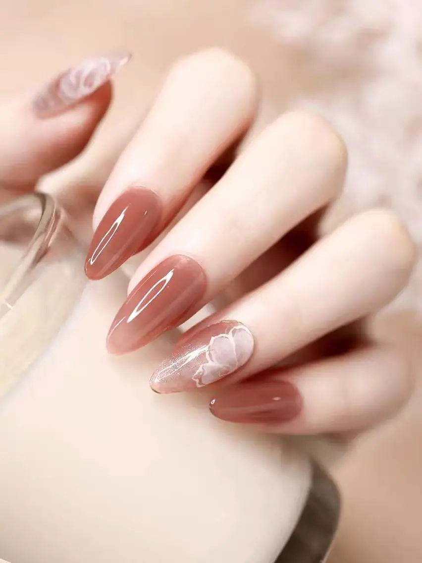 ネイル 春ネイル Cute beauty2のマツエク・マツパデザイン