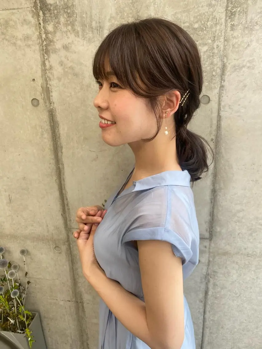 ミディアム ヘアアレンジ 西院/ TAKAのヘアスタイル