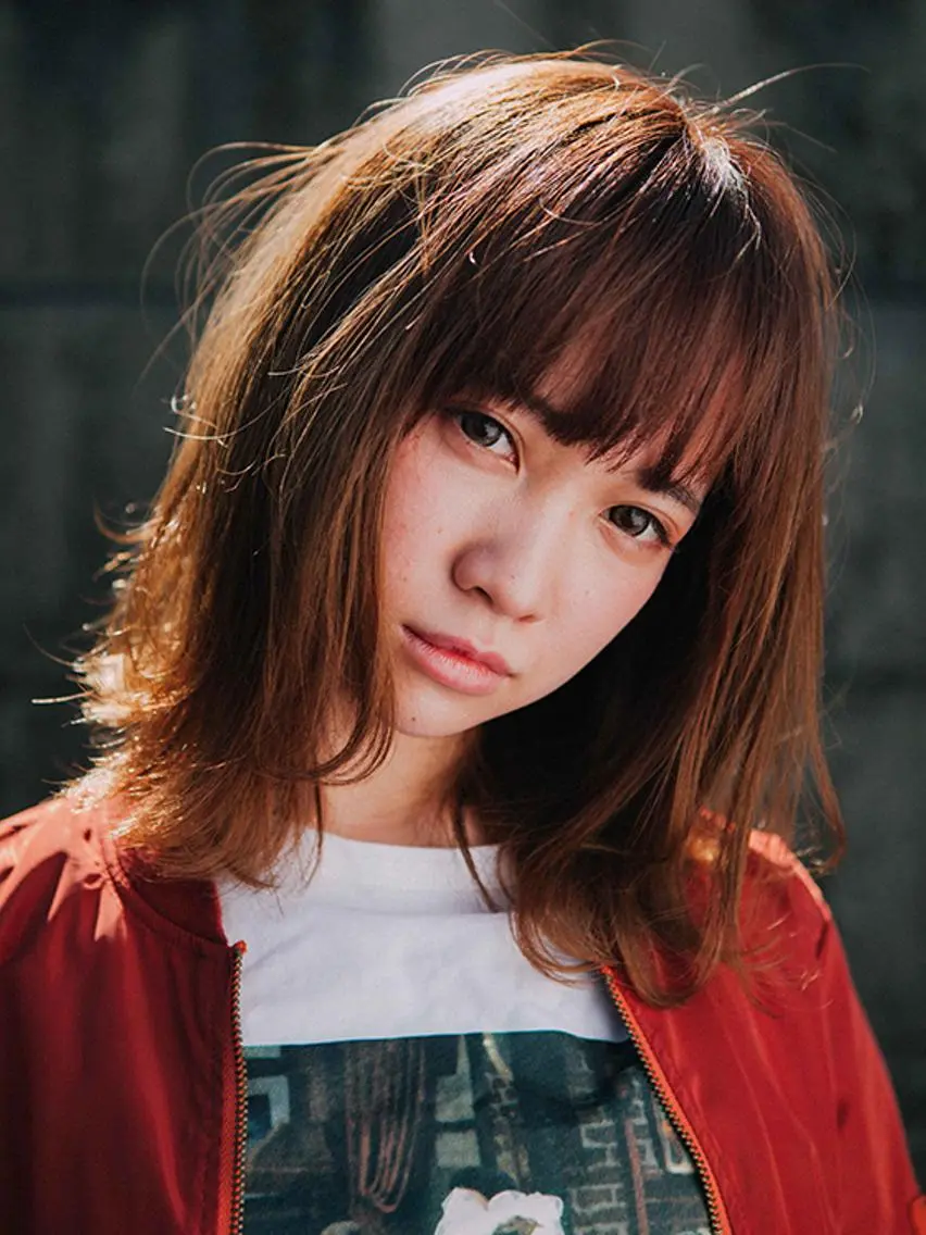 セミロング パーマ 【公式】amble luxe池袋東口🩷のヘアスタイル