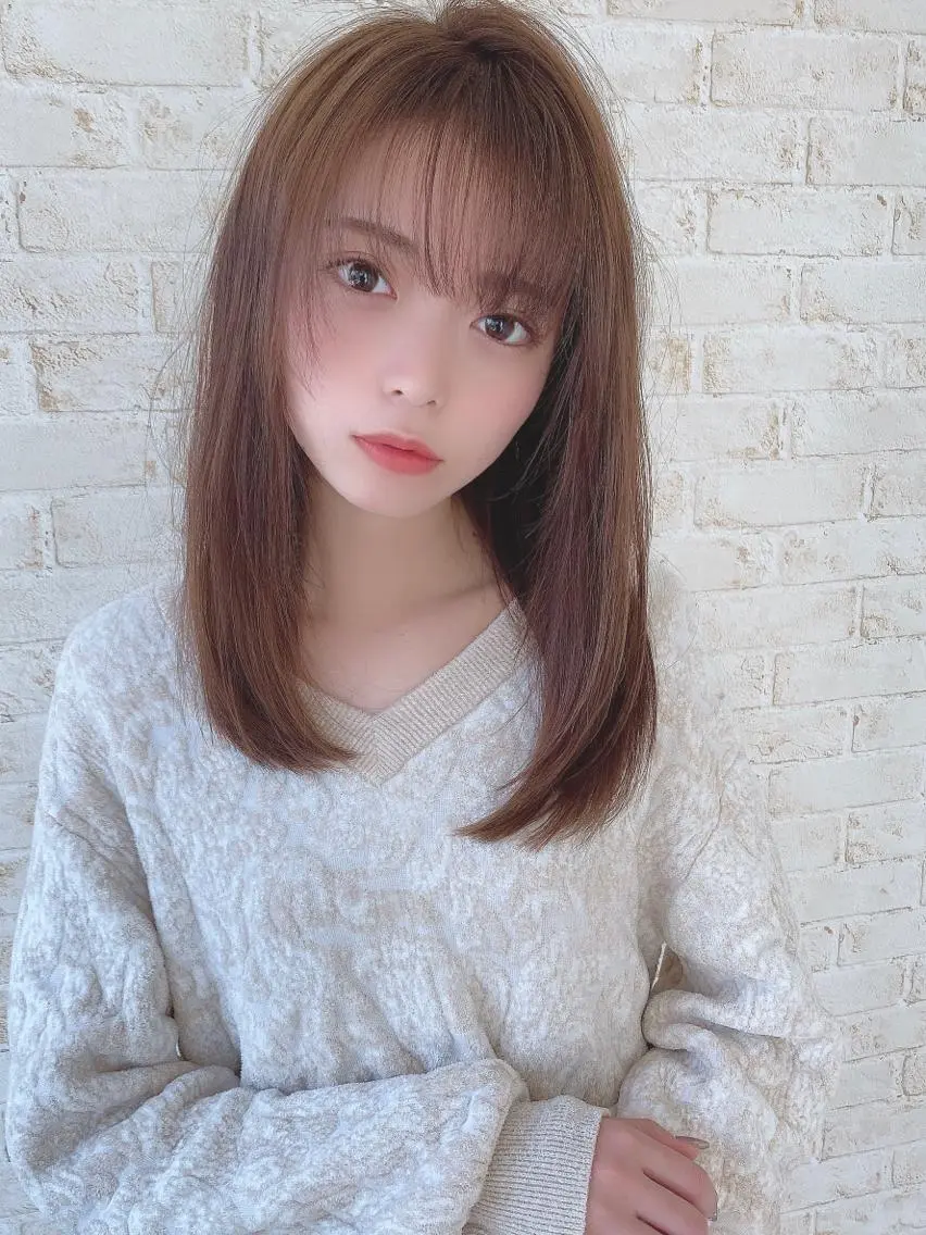 ロング 髪質改善 縮毛矯正 髪質改善美容師 個室サロン白金厚哉のヘアスタイル