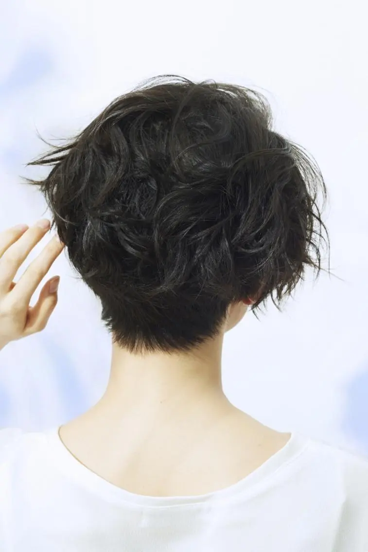 ショート パーマ 橋口 晃典のヘアスタイル
