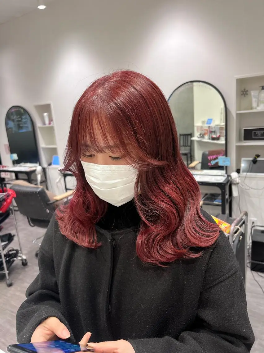 セミロング ヘアカラー トップスタイリスト/ アユミのヘアスタイル