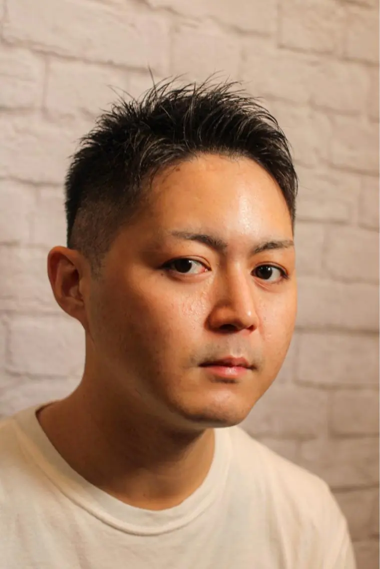 ショート メンズ メンズカット 佐藤優菜のヘアスタイル