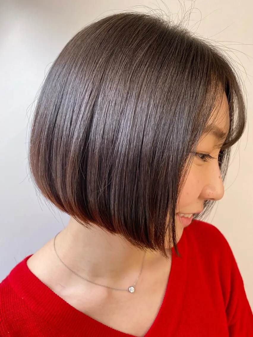 ショート カット ✨大人韓国レイヤー ✨吉原 潤✨のヘアスタイル