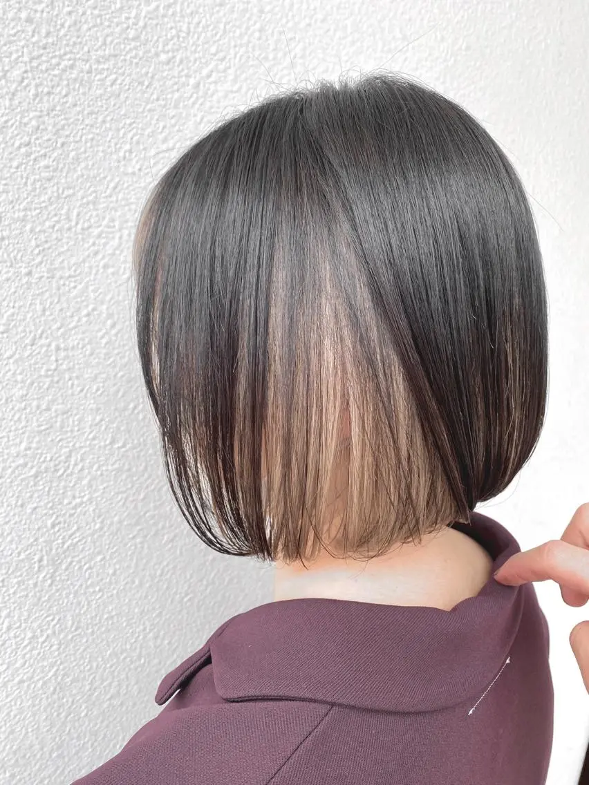ミディアム カラー ブリーチ koheiのヘアスタイル