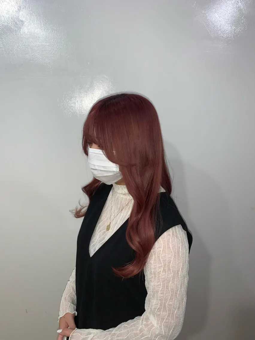 カラー 橋本 愛唯のヘアスタイル