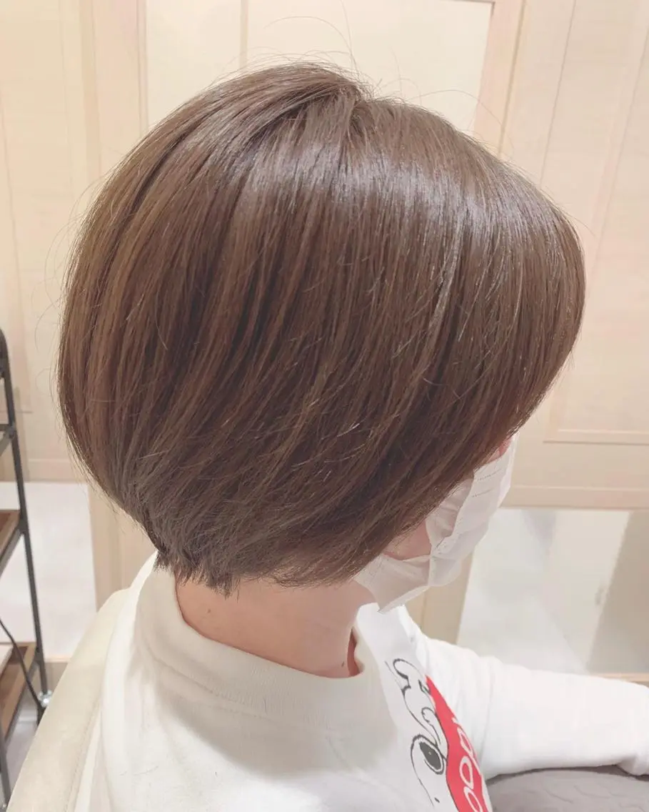 ショート カラー メンズ 学生(メンズ向け) 丸みショート 外国人風カラー 学生 ショートヘア 🌿ヤマグチ ユウキ🌿のヘアスタイル