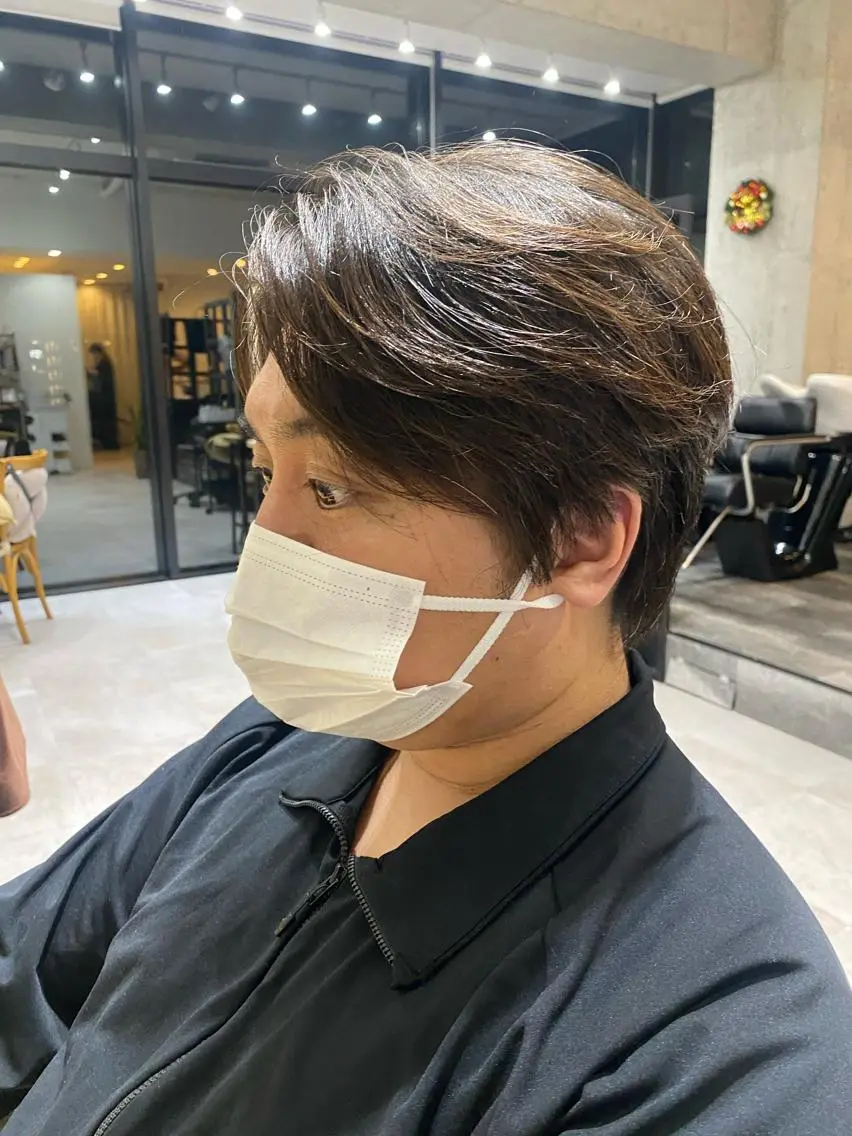 ミディアム メンズ カット 似合う髪型見つけます AYAKAのヘアスタイル