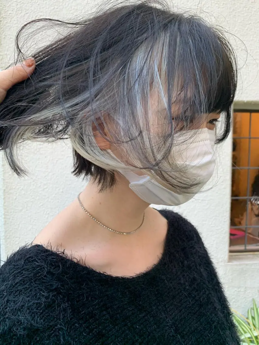 ショート ボブ カット ヘアカラー トリートメント 🫧ハイトーン✨格安 より質💐マンツーマのヘアスタイル