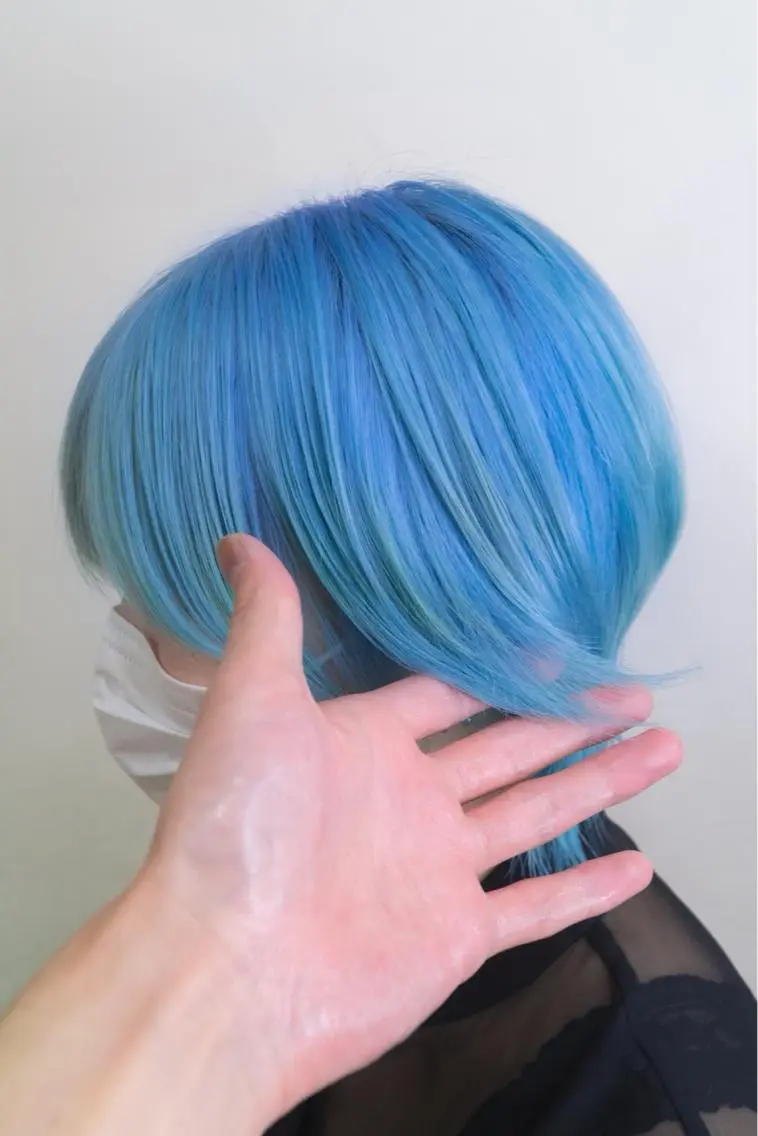 ショート カラー ブリーチ ブロンド ケアブリーチ デザインカラー ハイトーンカラー ✨デザインカラー✨ ハイトーン 森貴章のヘアスタイル