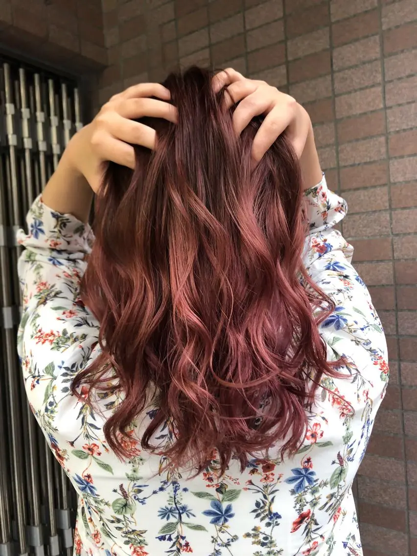 セミロング レイヤーカット ヘアカラー トリートメント 縮毛矯正の達人 ☆　松本のヘアスタイル
