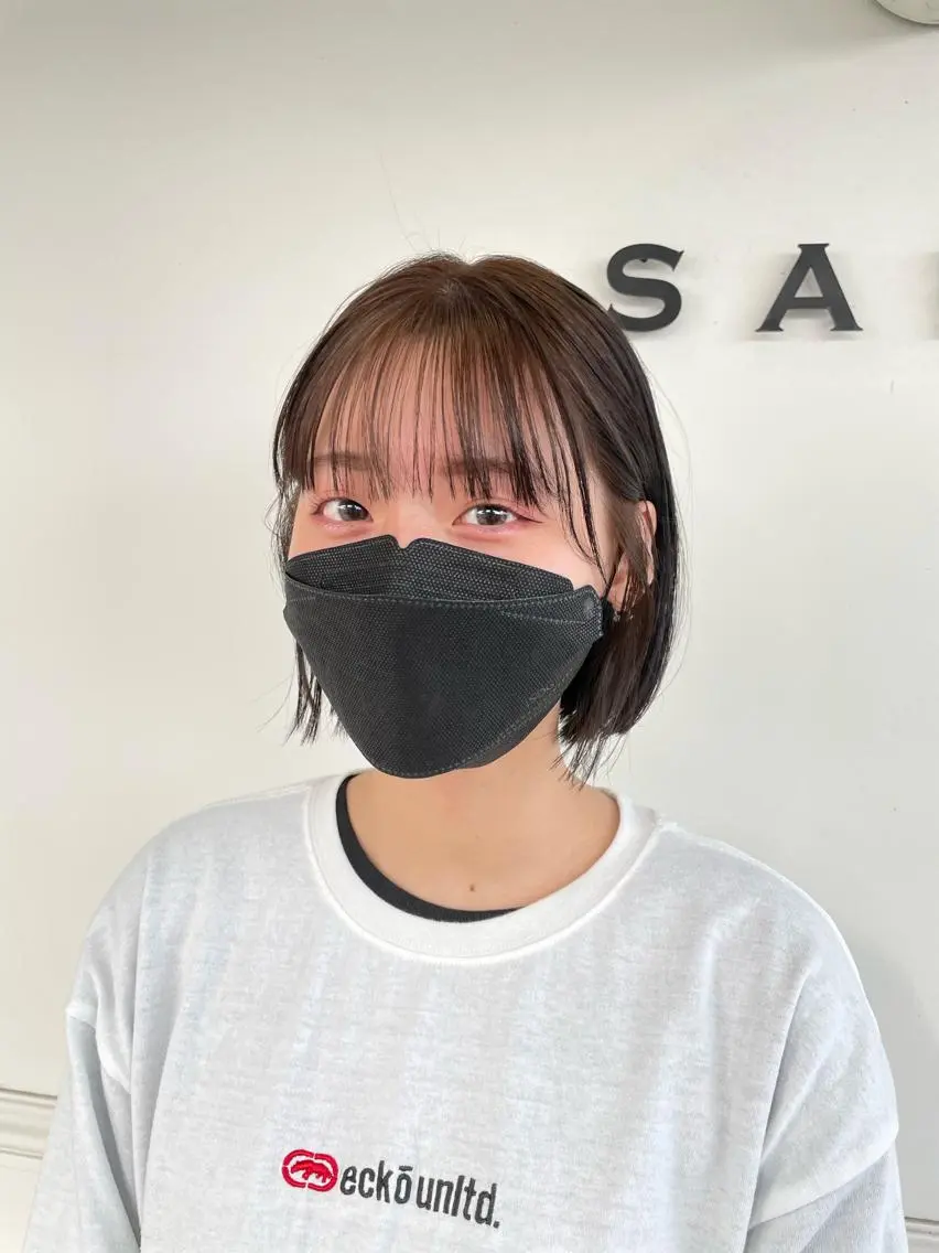 ショート カラー ヘアカラー 野田 カレンのヘアスタイル