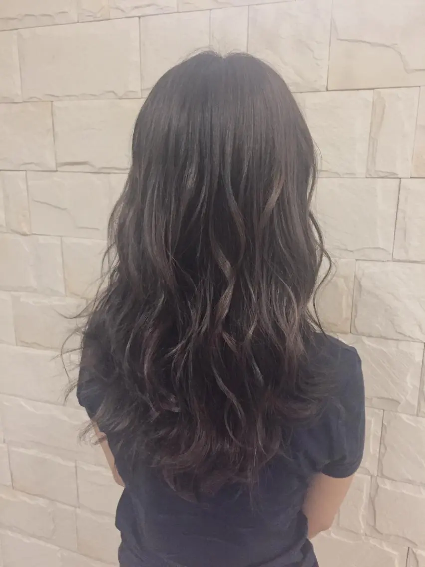 ロング カラー _WHITE 高槻店 平野湧人　/髪質改善のヘアスタイル