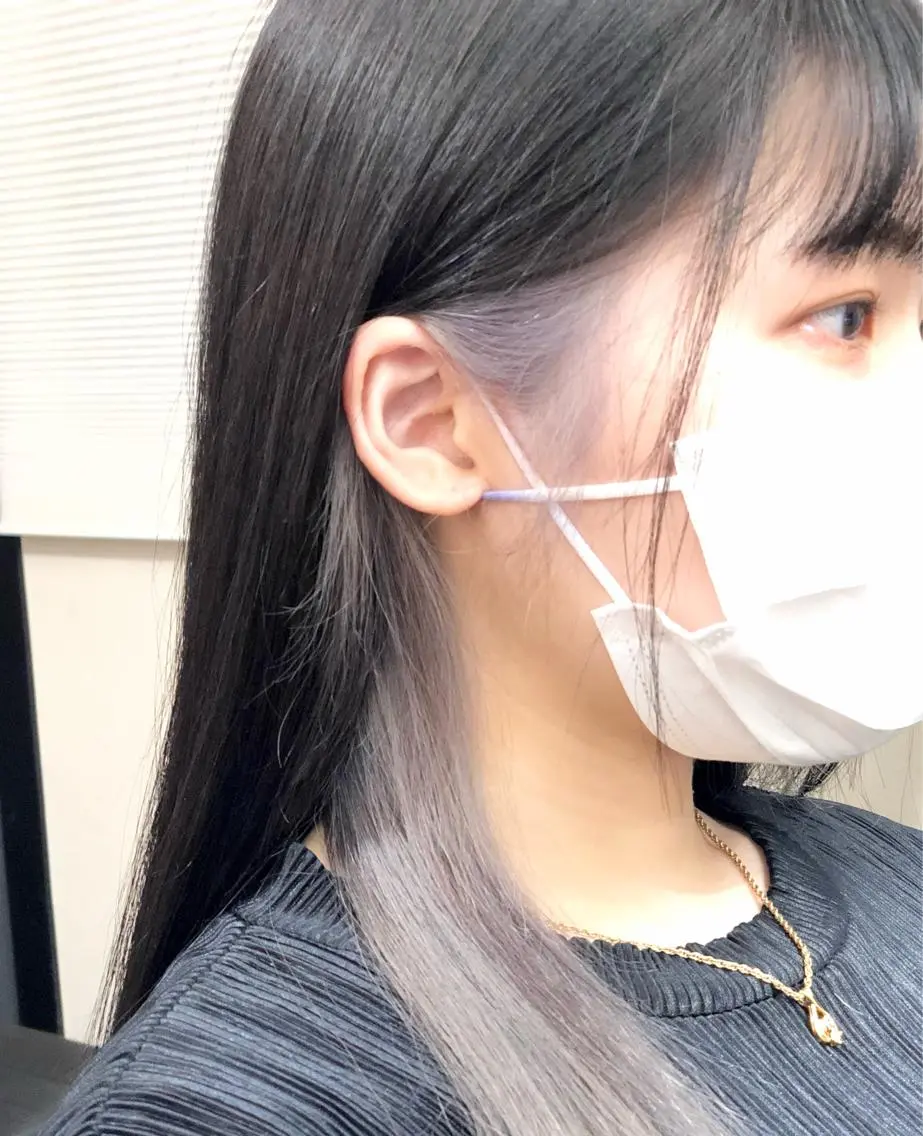 ロング カラー ブリーチ インナーカラー 後藤 ユウキ/髪質改善🫧のヘアスタイル