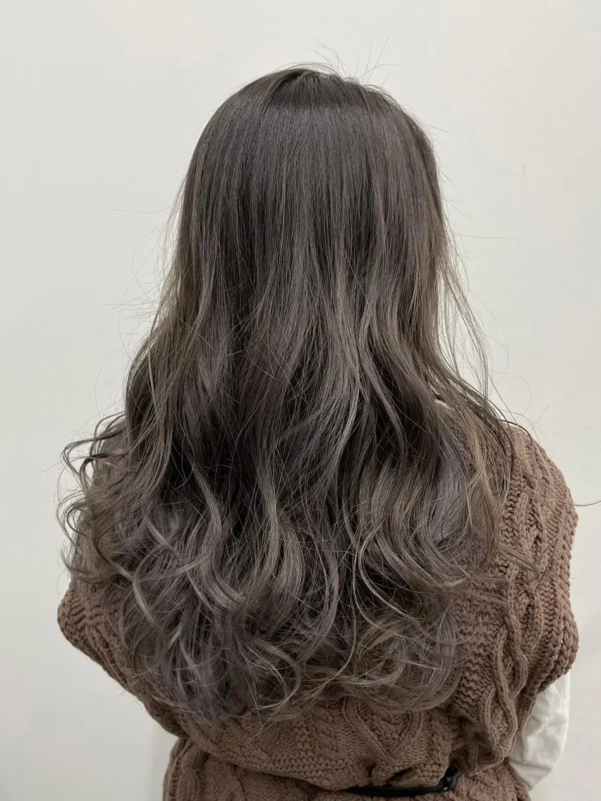 セミロング カット ヘアカラー トリートメント 【公式】amble luxe池袋東口🩷のヘアスタイル
