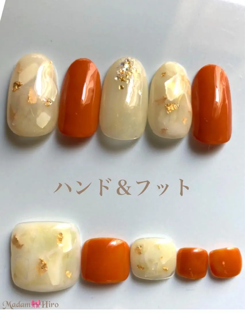ネイル フットネイル Lianネイル 寛子Lianのネイルデザイン