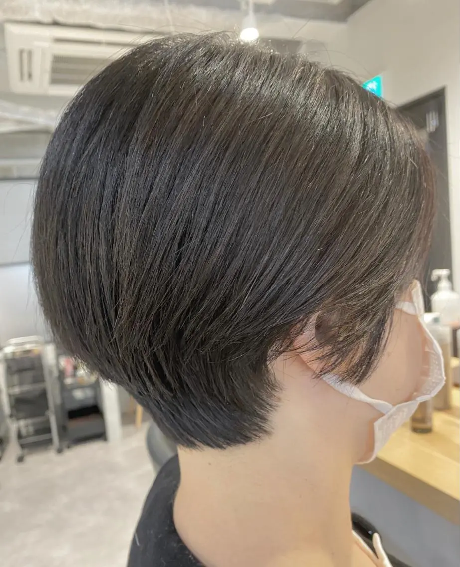 ショート 丸みボブ　ショート ｍａｎａｍｉのヘアスタイル