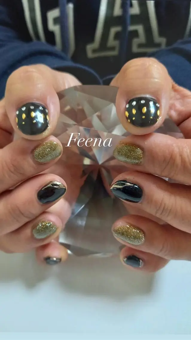 ネイル amu nail. RINAのネイルデザイン