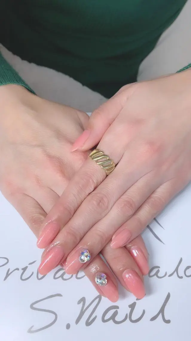 ネイル 西大分S.Nail 𓏲⋆🪸.⋆⸜🫧のネイルデザイン