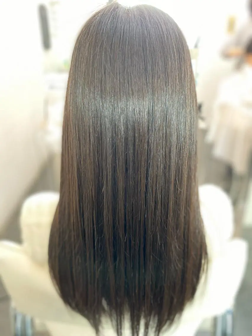ロング 縮毛矯正 ✨艶髪✨ 竹澤佳臣のヘアスタイル