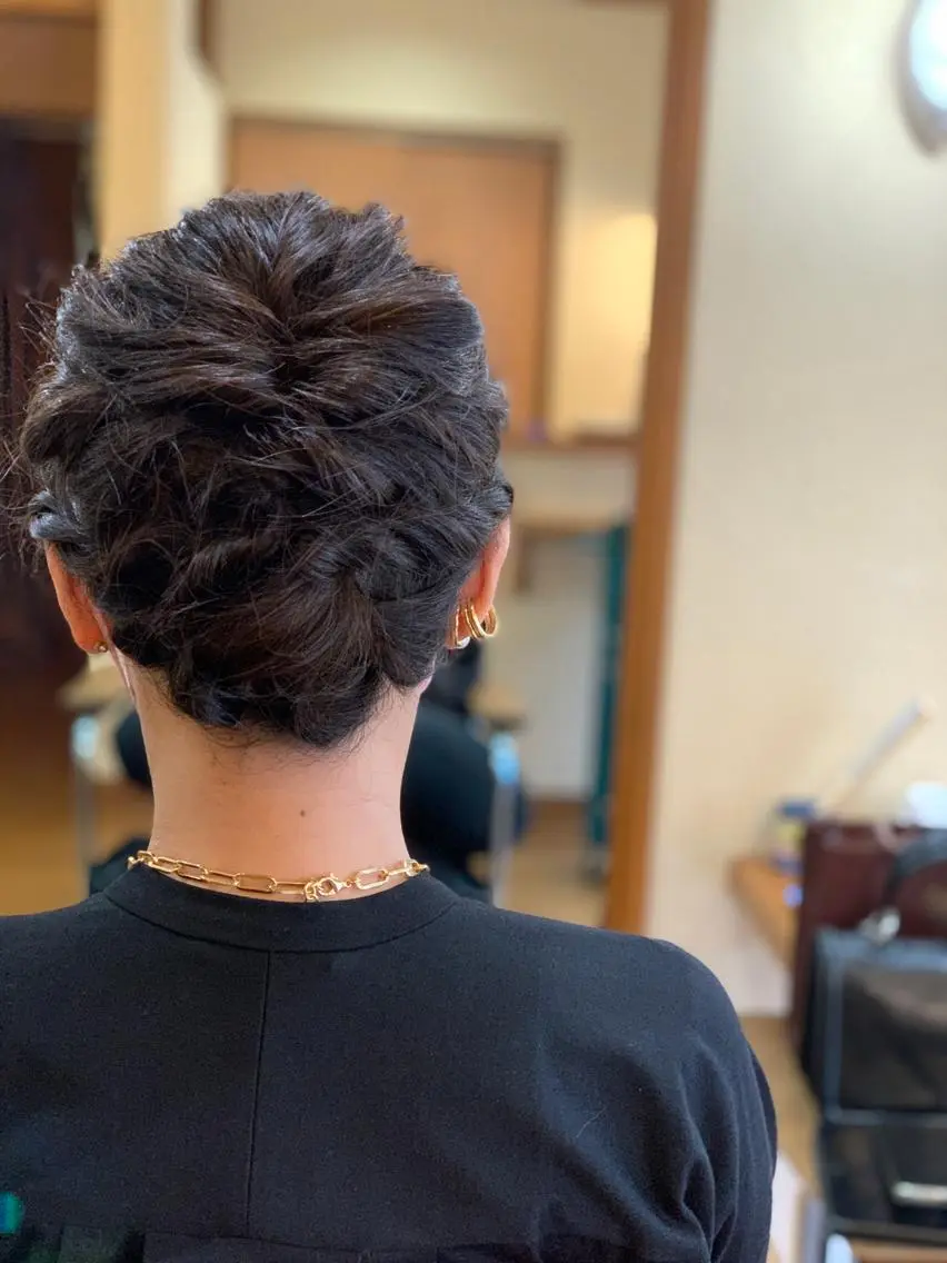 ヘアアレンジ 福田 竜士のヘアスタイル