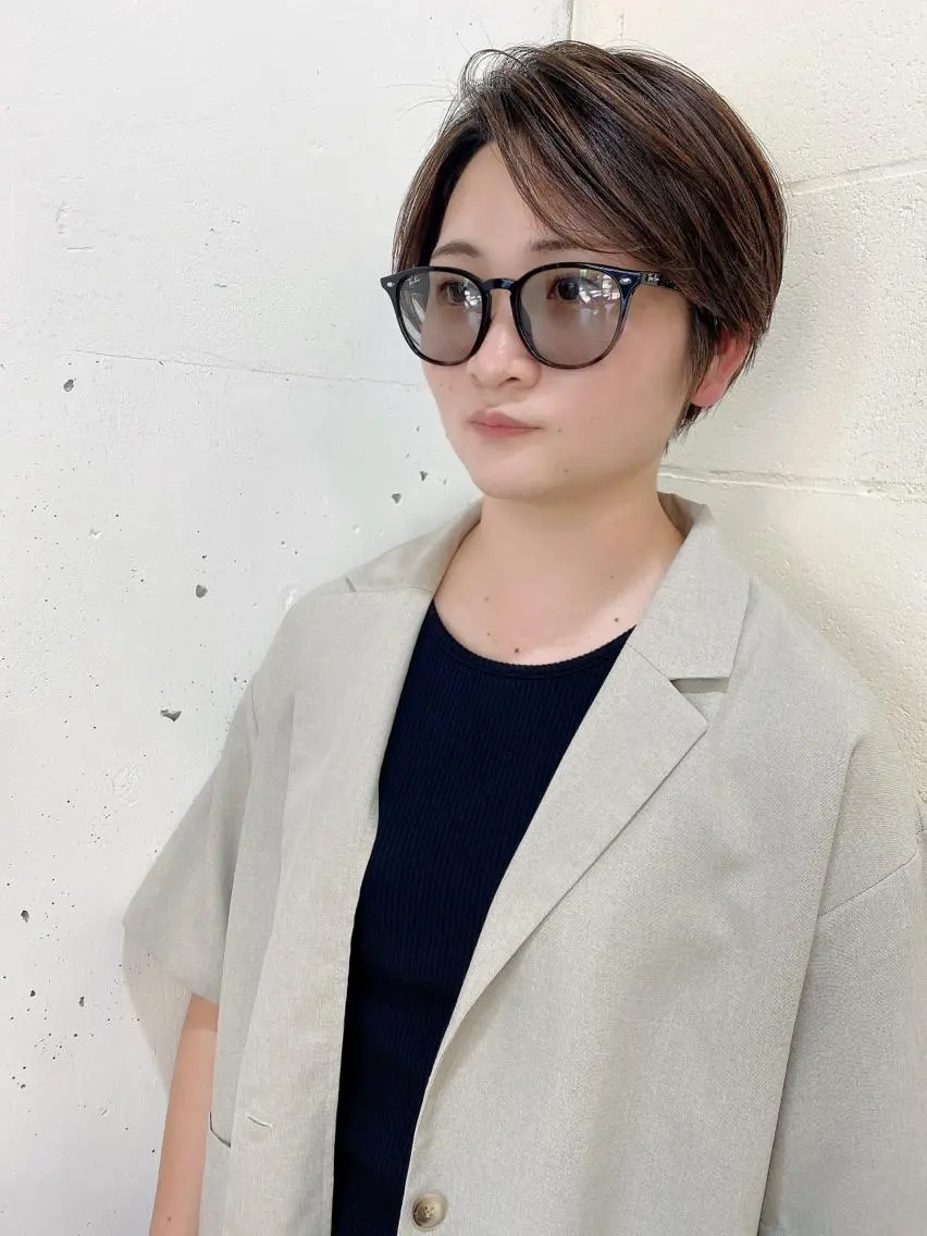 ショート オーナースタイリスト 佐藤のヘアスタイル