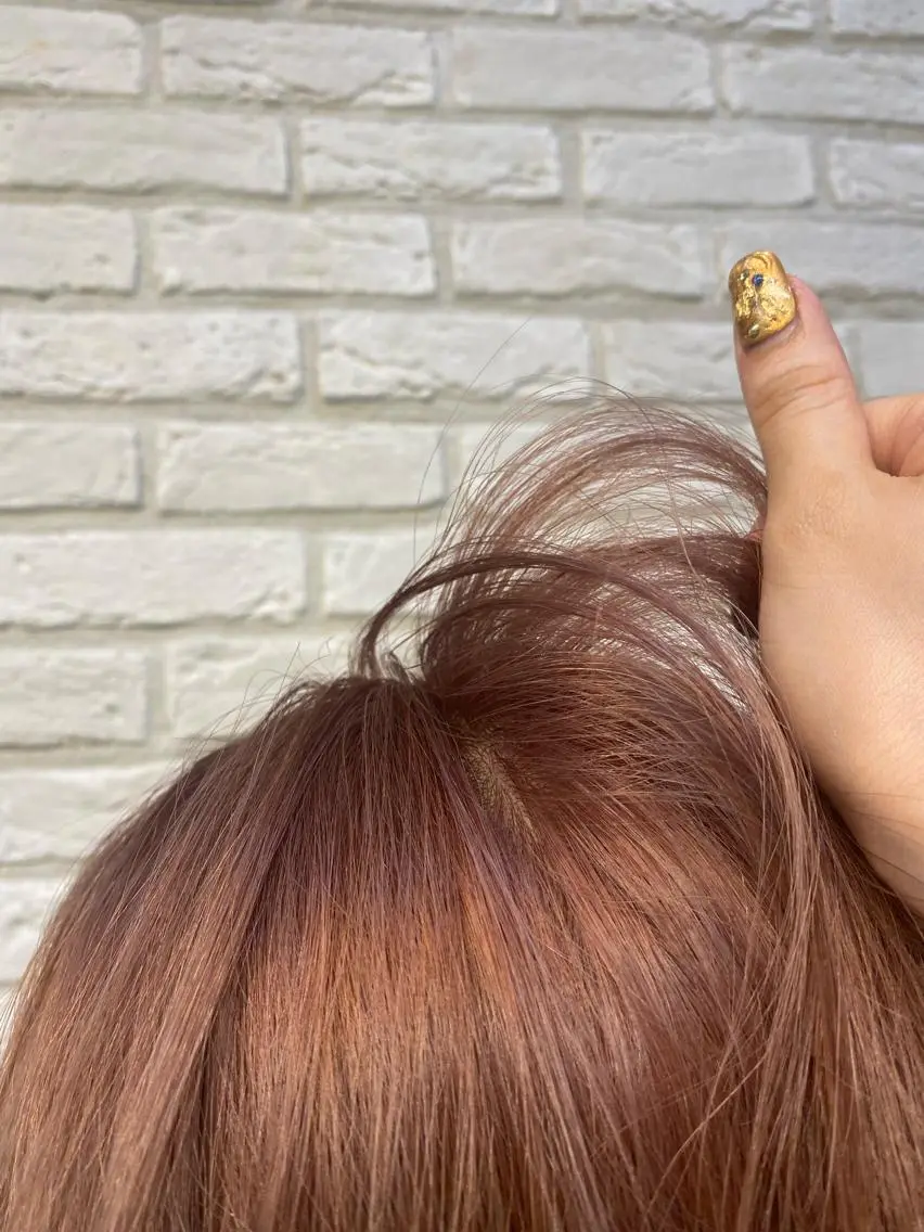 ミディアム 髪質改善 ココロ☀️ CLUTCH天王寺店のヘアスタイル