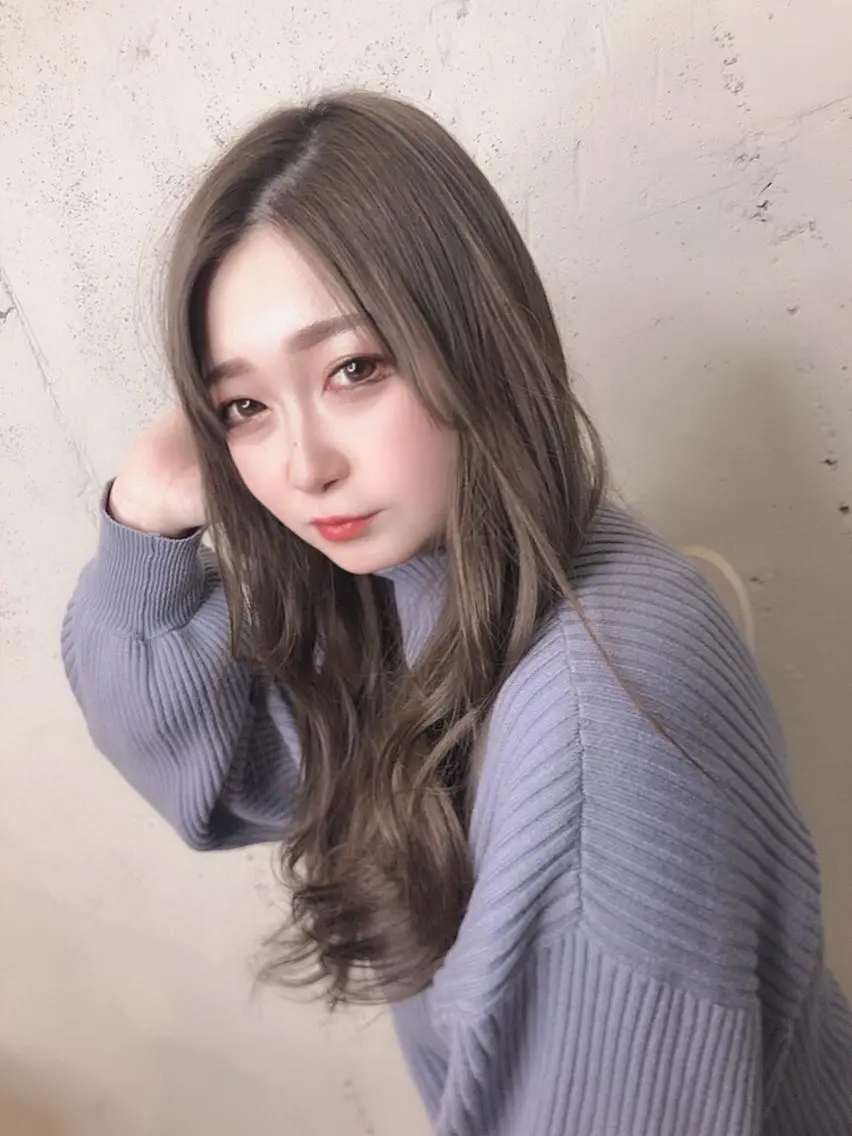 セミロング カラー ヘアカラー トリートメント 垢抜けレイヤー✂️ RYOTAのヘアスタイル