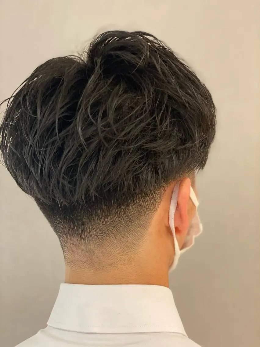 メンズ unopulir 景山 凌のヘアスタイル
