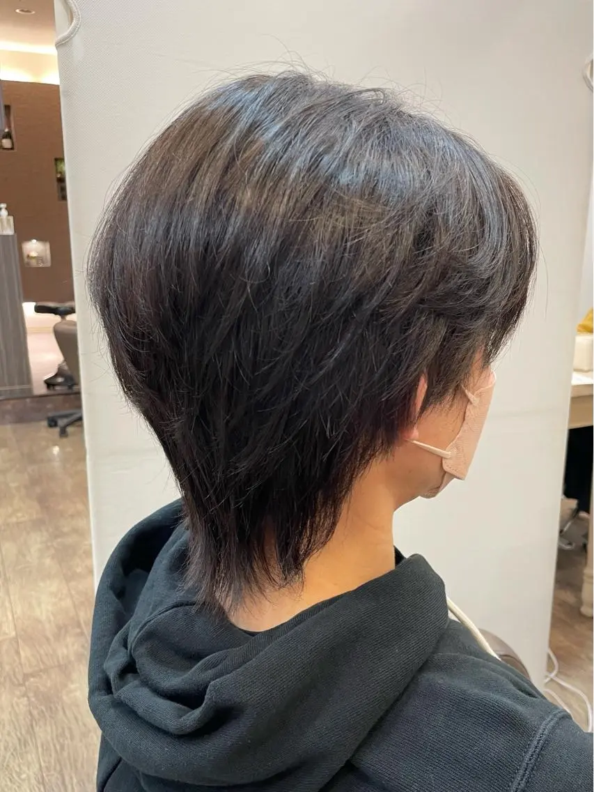 メンズ メンズウルフカット ウルフカット メンズパーマ🌀/ 中村郁未のヘアスタイル
