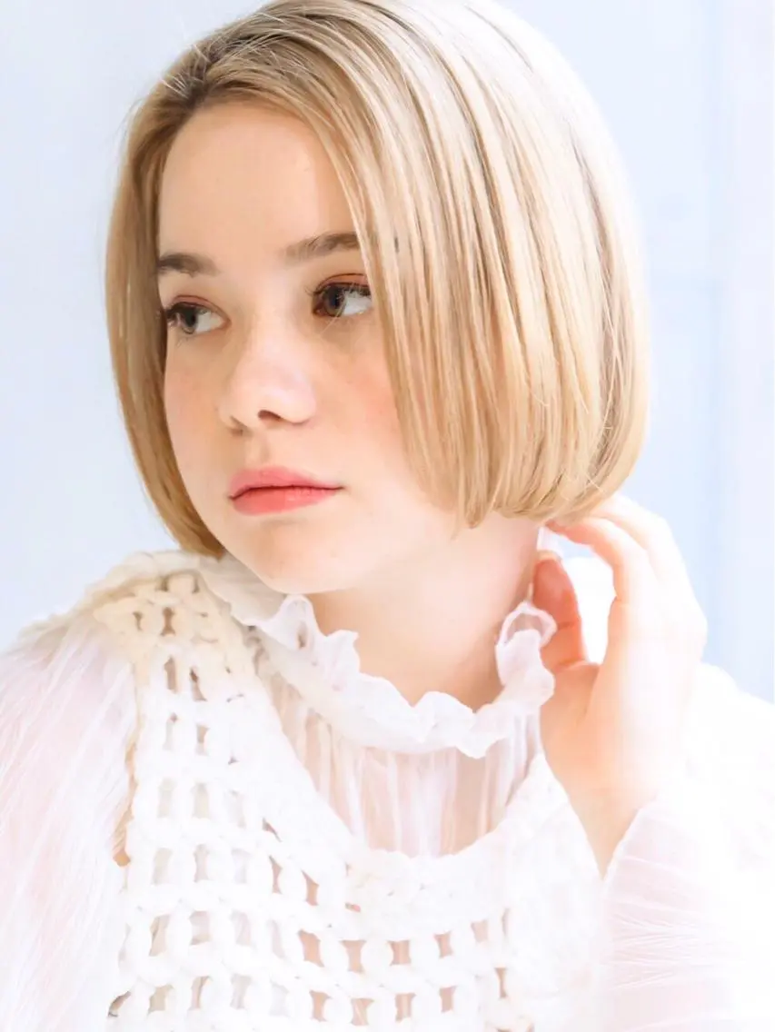 ショート カラー カット ヘアカラー トリートメント すきバサミを使わない カット✂️✨郡司泰之のヘアスタイル