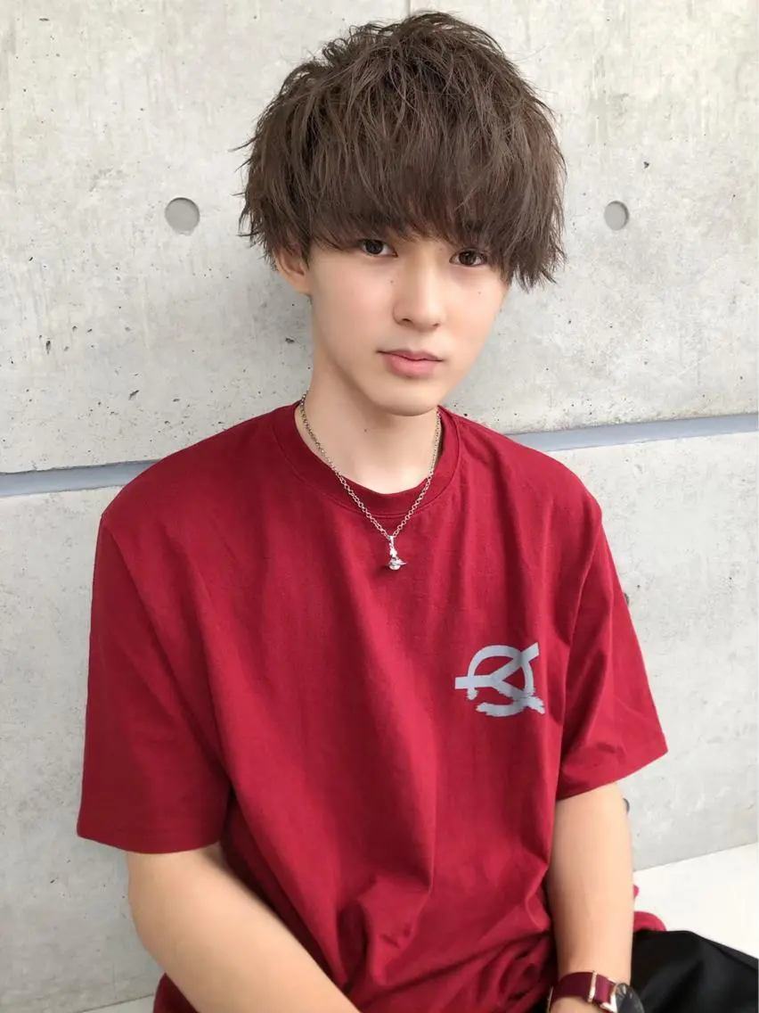 ショート カラー パーマ ヘアアレンジ メンズ カット ヘアカラー トリートメント 🌈トレンドヘア 🌈WATARU🌈のヘアスタイル