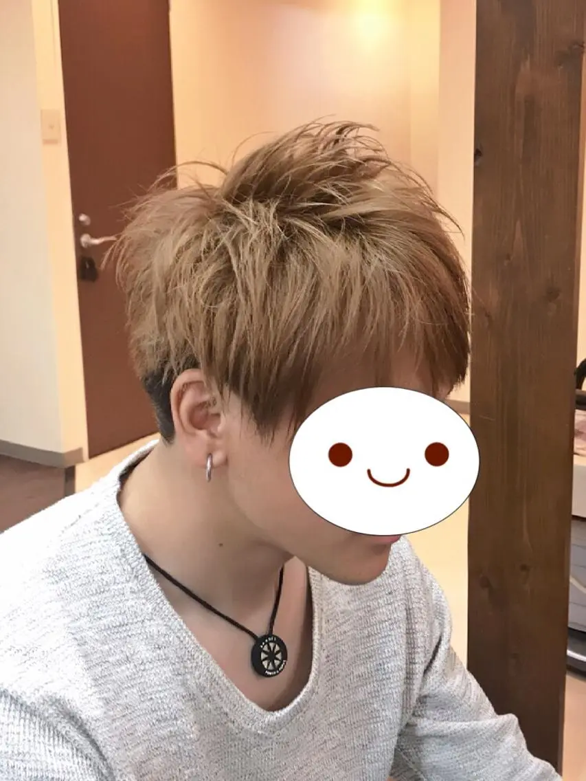 カラー メンズ カット ヘアカラー 中野 大士のヘアスタイル