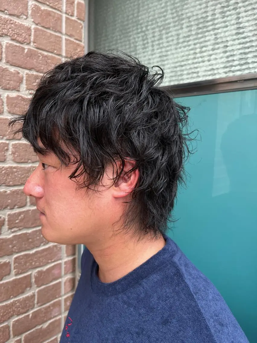 セミロング カラー パーマ ヘアアレンジ メンズ キッズ ネイル マツエク・マツパ アイブロウ メンズブリーチ メンズハイライト メンズインナーカラー メンズ韓国風 ブリーチ 久木原 ゆりのヘアスタイル