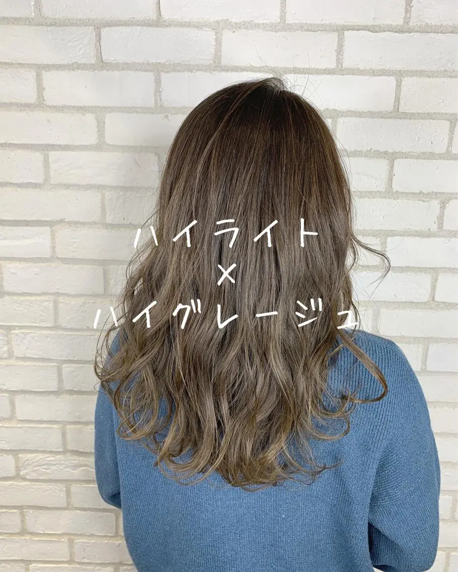 セミロング カラー 透明感カラー HIRO. ★のヘアスタイル