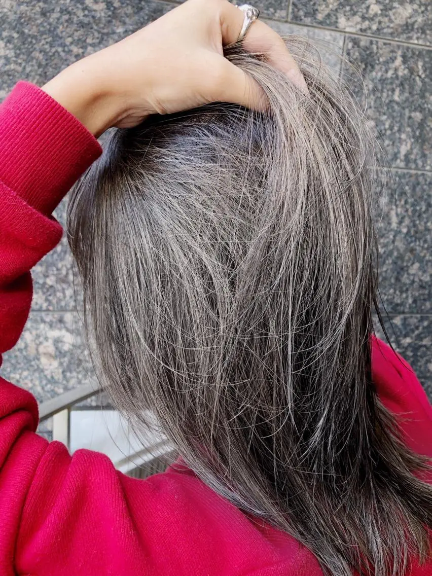 ミディアム カラーアンドケアリタ kitamuuuのヘアスタイル