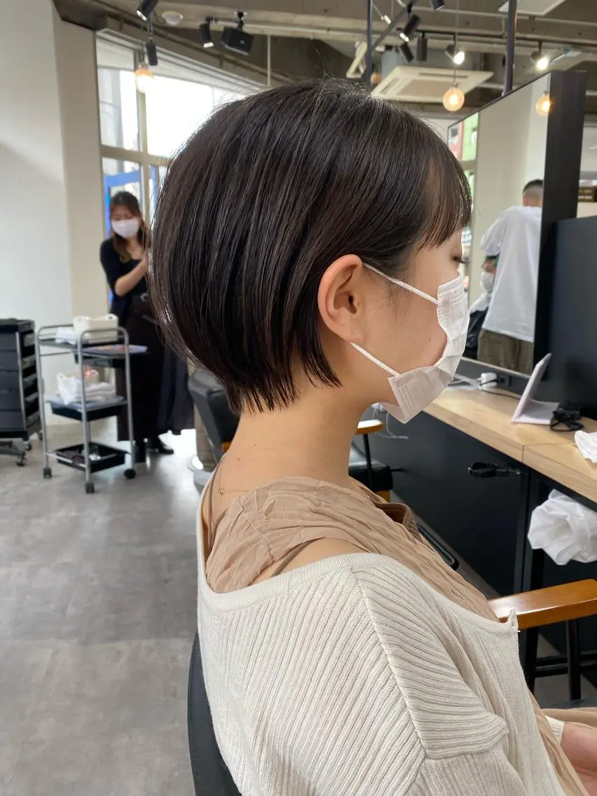 ショート ショートヘア 🍃ボブ&ショート 特化🍃髪質改善🍃のヘアスタイル
