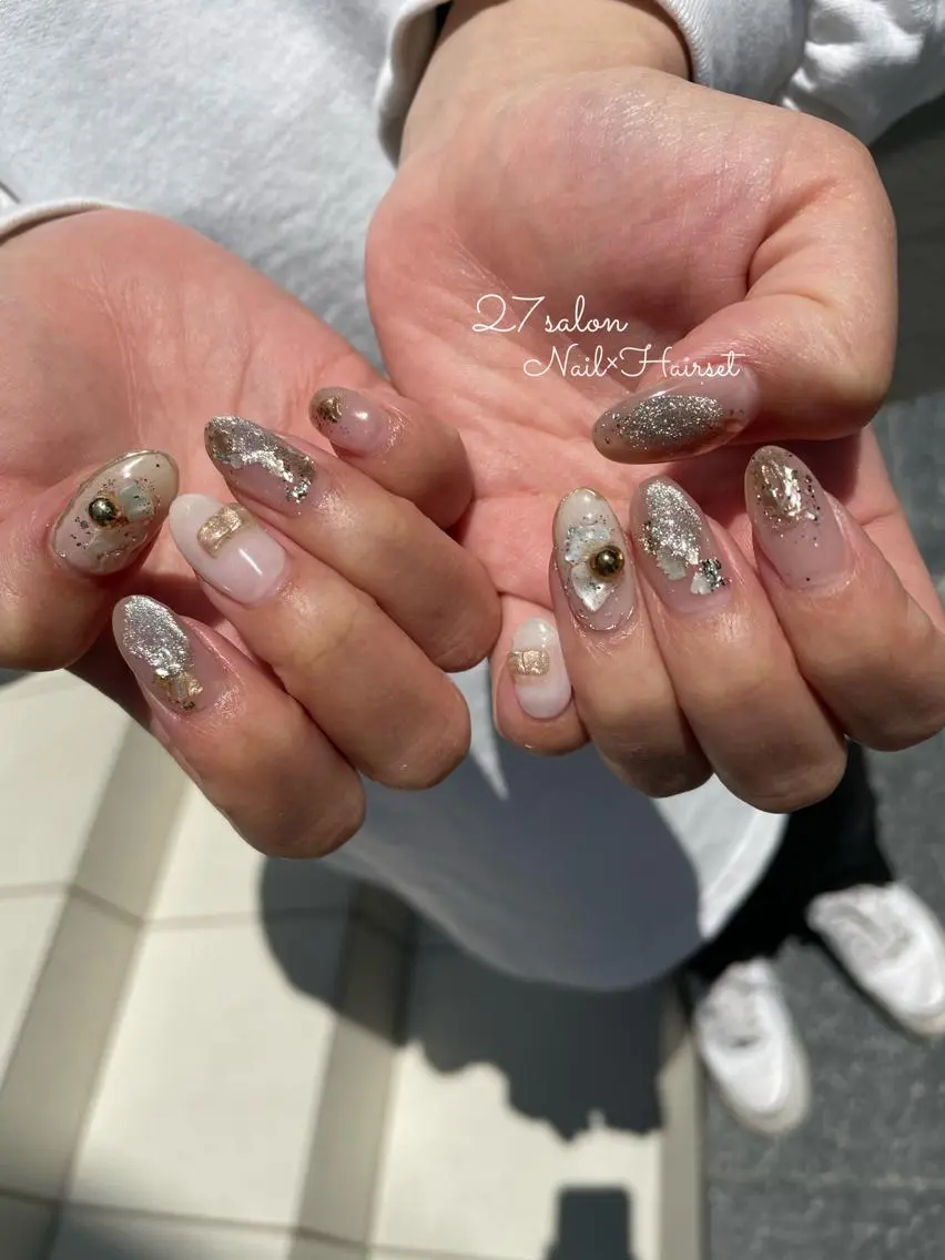 ネイル ニュアンスネイル 27salon yuinaのネイルデザイン