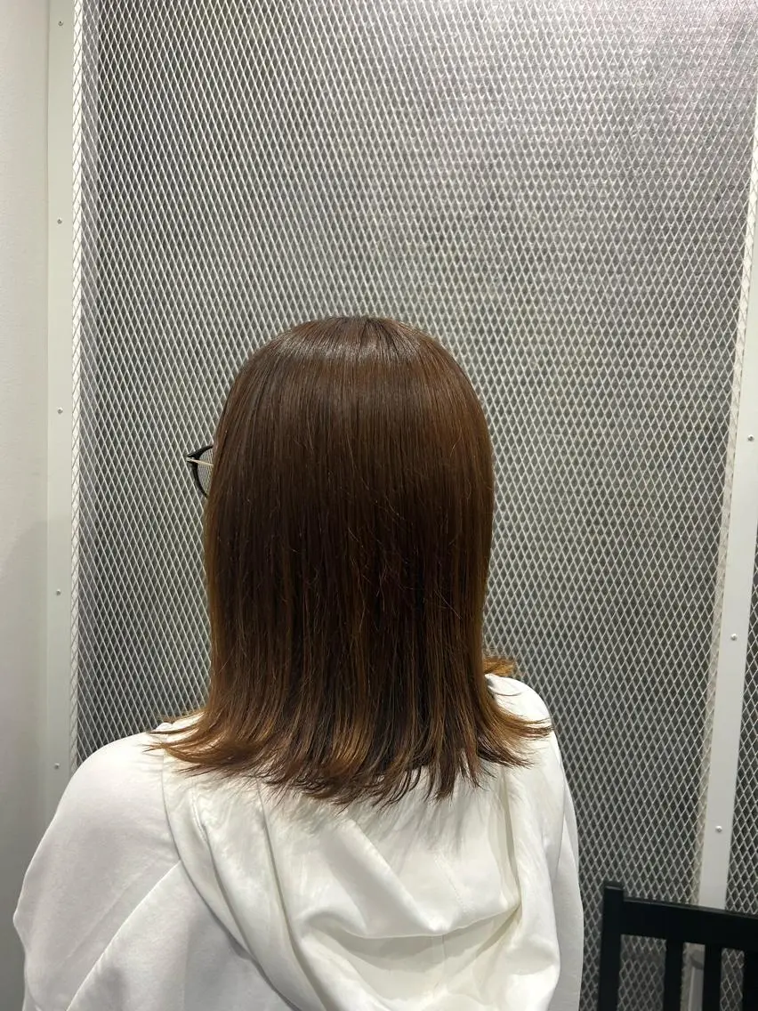 ミディアム 片平 帆香のヘアスタイル