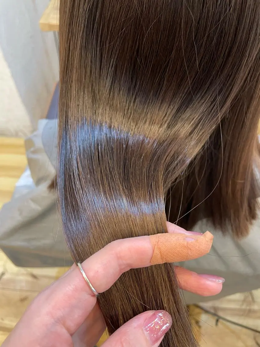 ミディアム カット ヘアカラー トリートメント ♡ yumaのヘアスタイル