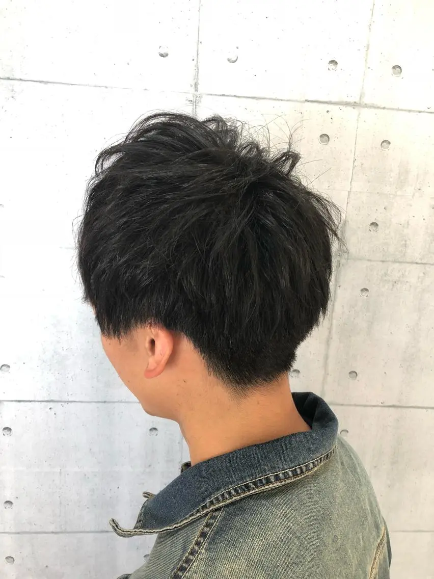 ショート メンズ マッシュ ショートヘア 北脇 健治のヘアスタイル