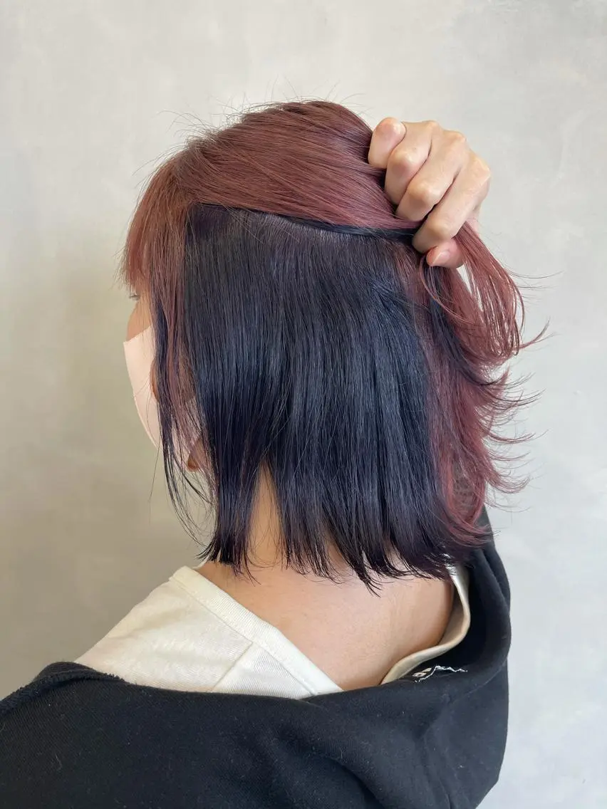 ミディアム カラー 🦋レイヤーカット ミドリカワ🦋のヘアスタイル