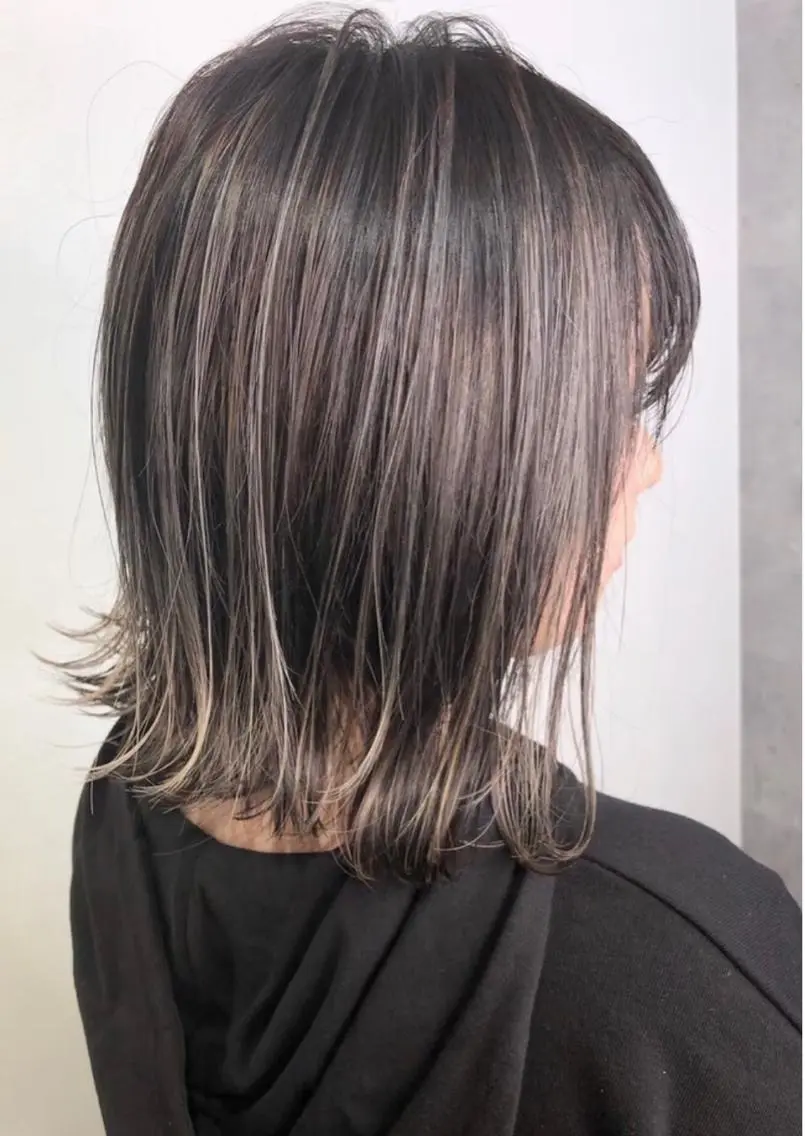 ミディアム カラー ヘアアレンジ 女性が憧れる ショート/角田愛和のヘアスタイル