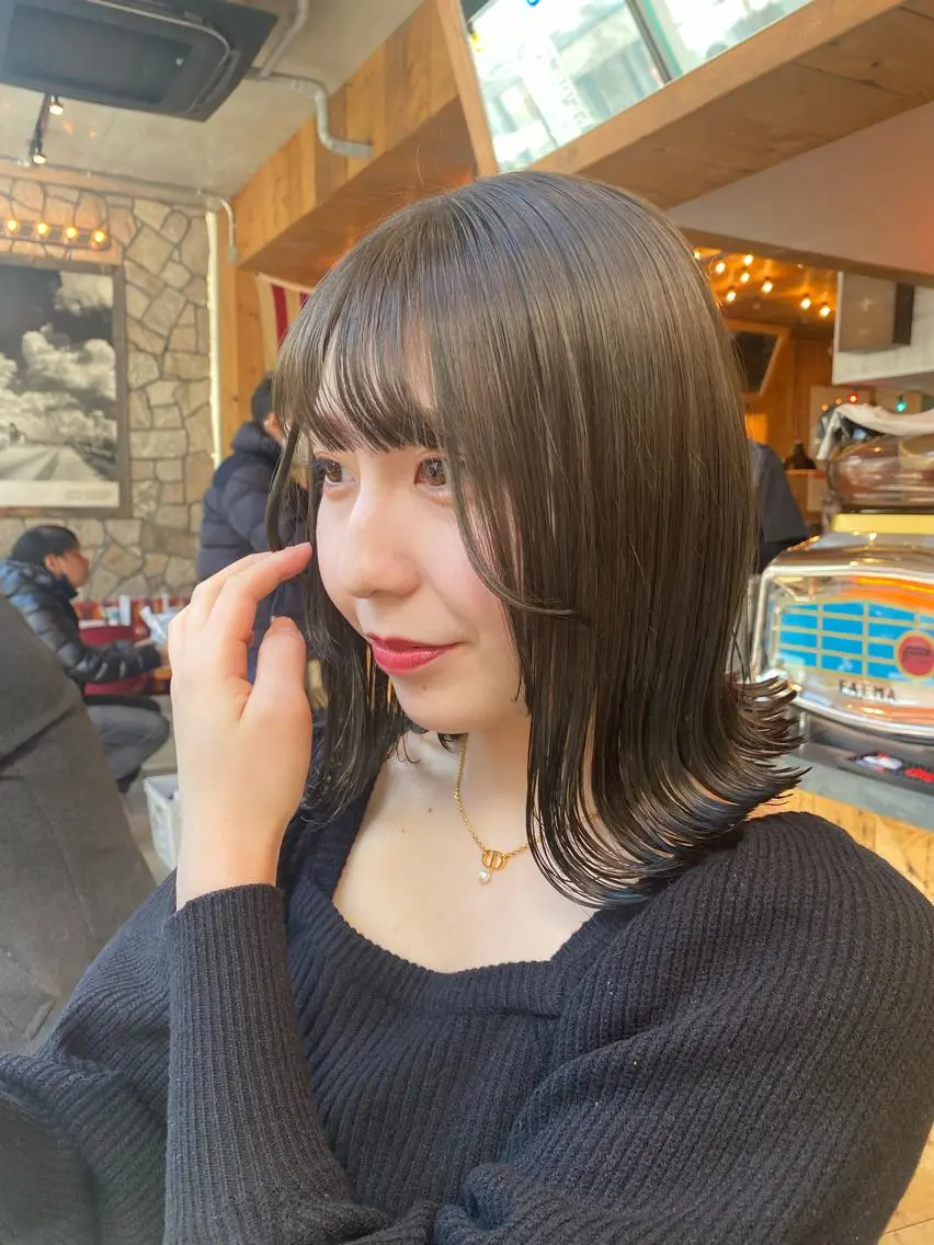 カラー オリーブカラー 似合わせレディース/ メンズ/あゆかのヘアスタイル