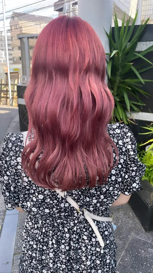 ロング カラー ブリーチ fit/ madokaのヘアスタイル