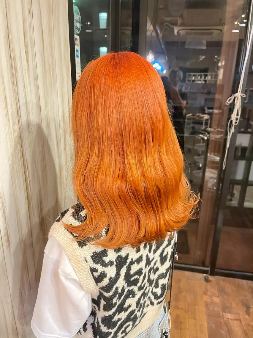 ロング ヘアカラー ハヤシカズキ/カラー ✂/メンズパーマのヘアスタイル