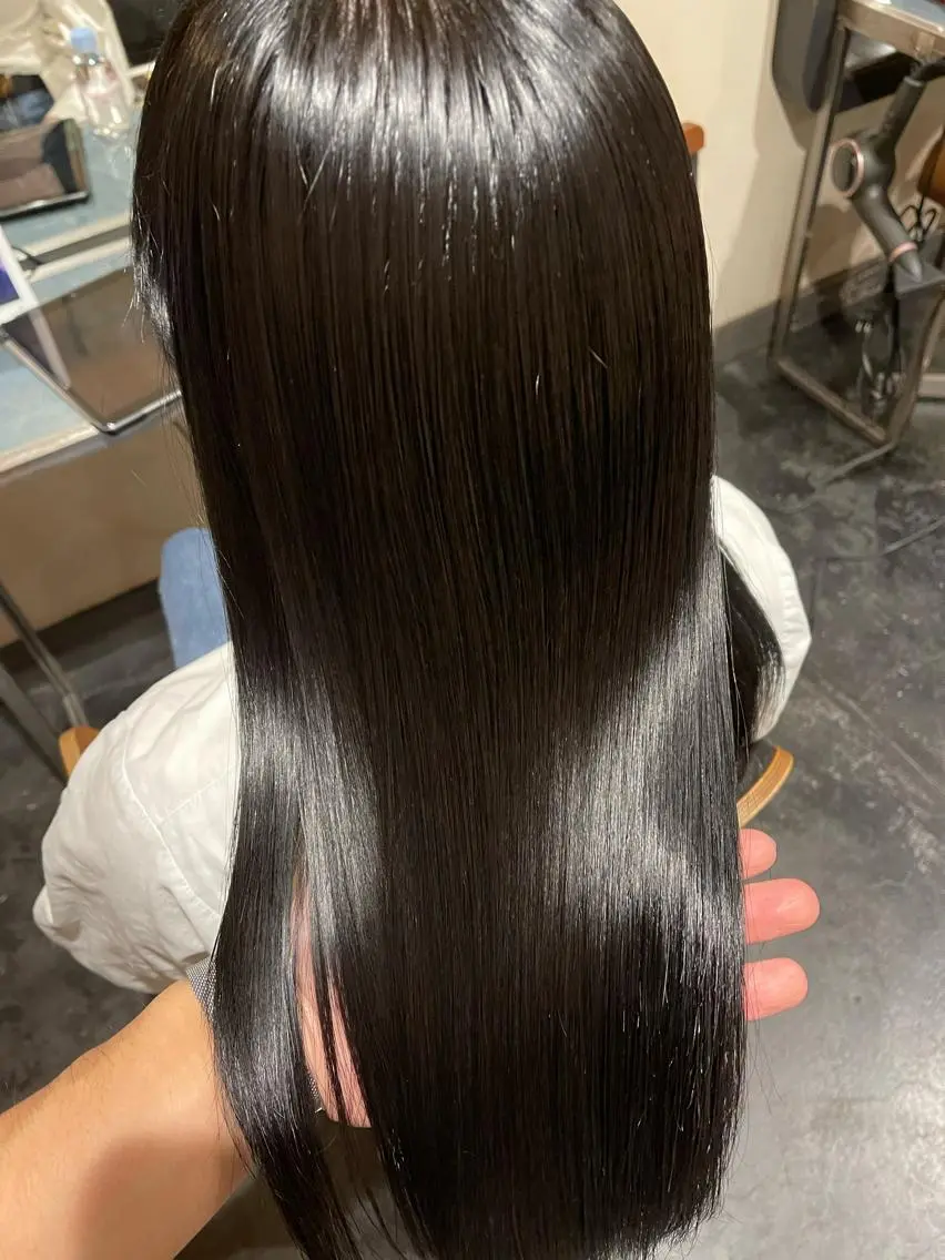 ロング カラー 泉 堅也のヘアスタイル