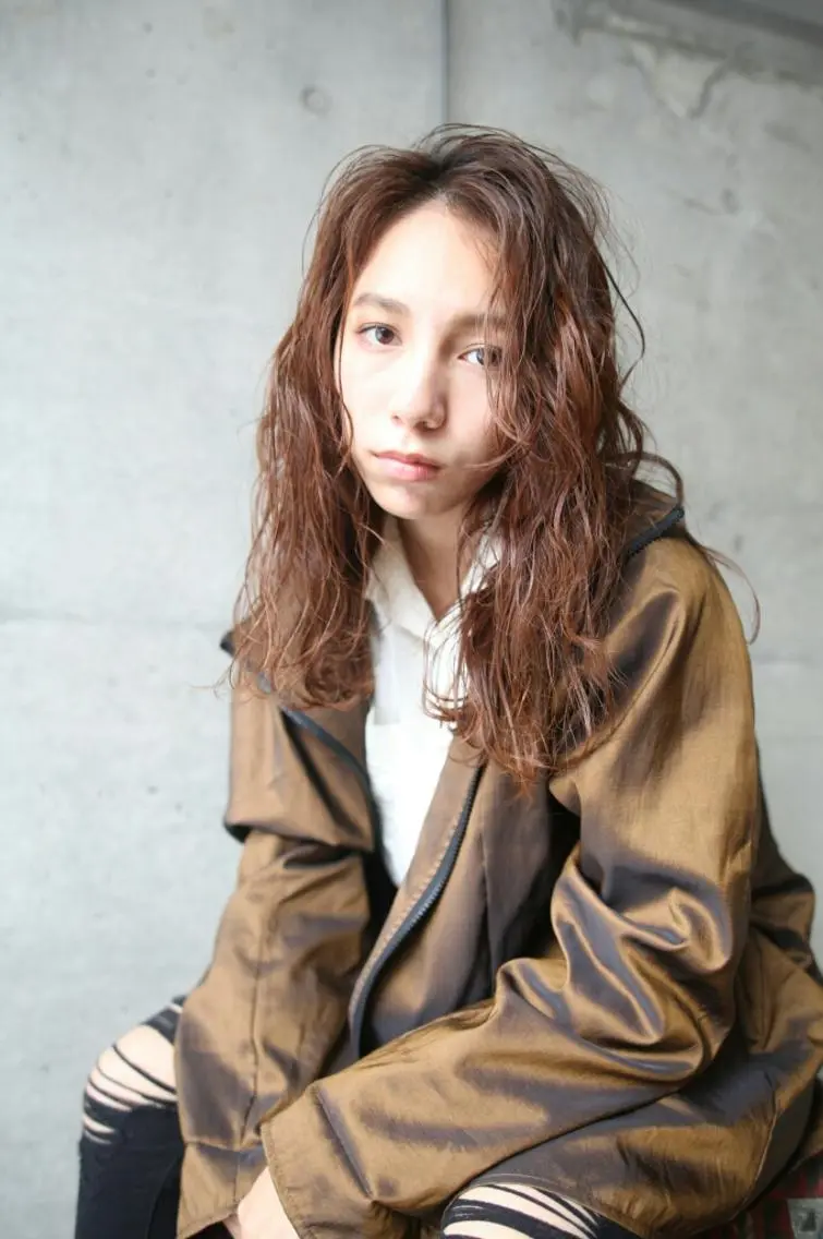 ロング カット 小田川 竜也のヘアスタイル
