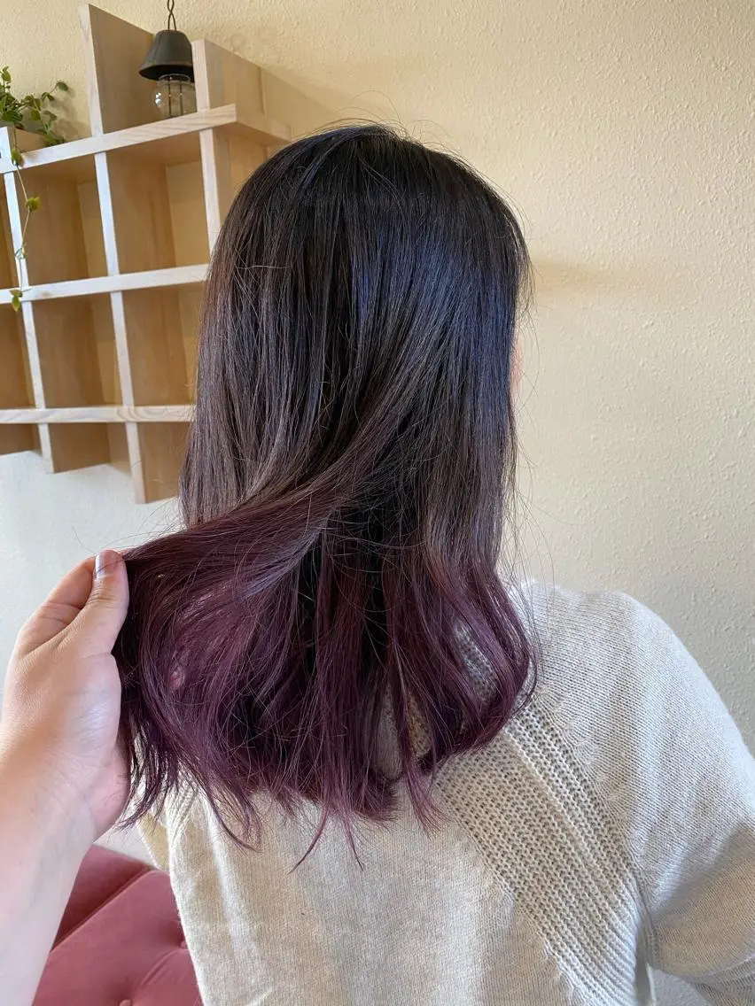 ロング 中川 茜里のヘアスタイル