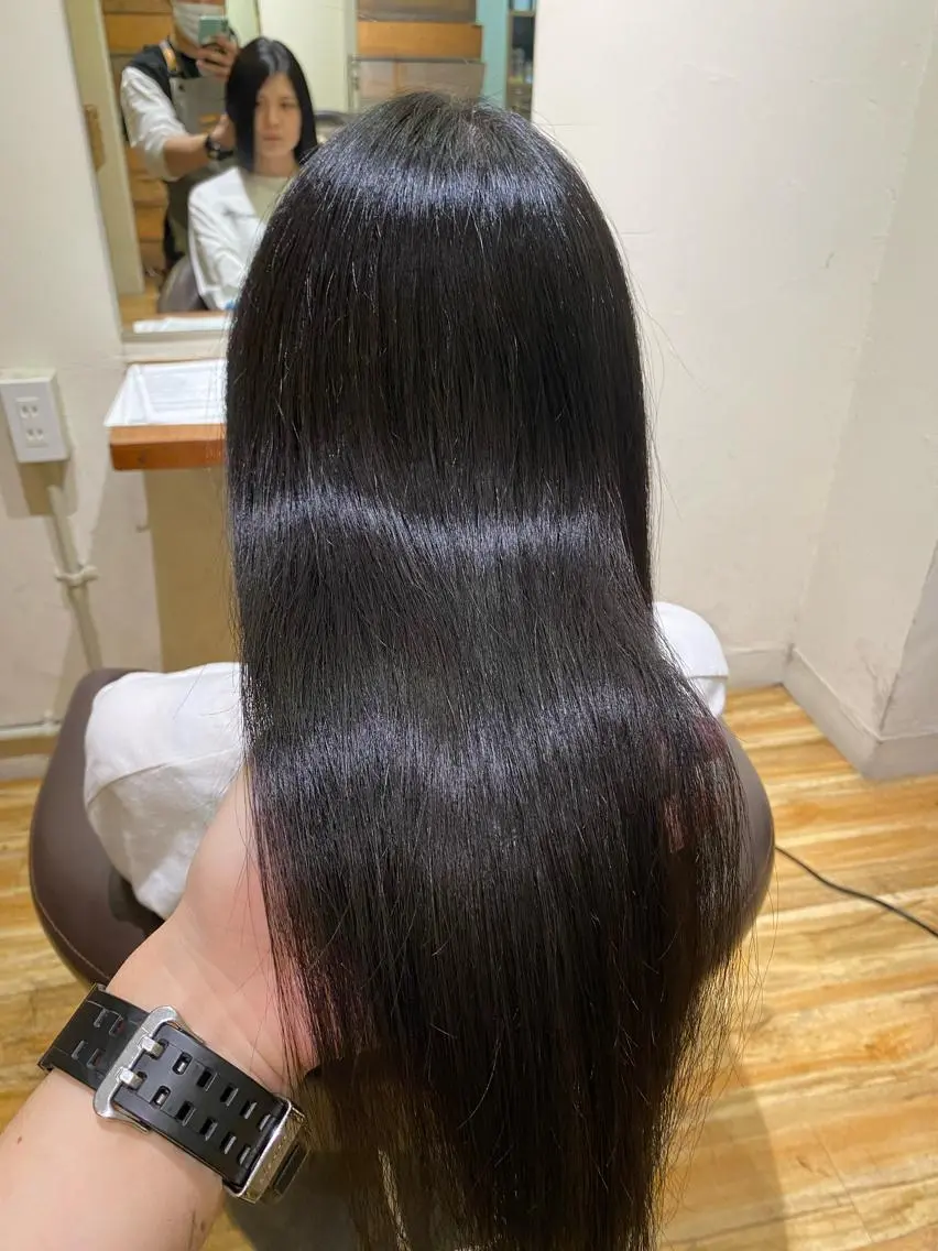 ロング カット トリートメント 三戸 修平のヘアスタイル